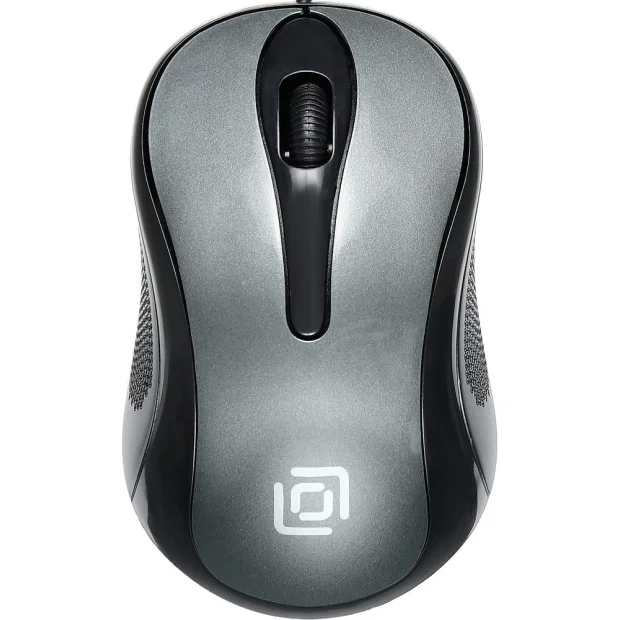 Мышь Oklick 385M (черный/серый)